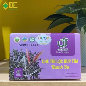 Chè túi lọc búp tím Thanh Ba (Hộp 50g)