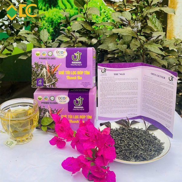 Chè Búp Tím Thanh Ba (Hộp 50g)