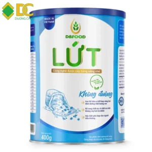 Bột sữa gạo lứt hữu cơ - Không đường (Lon 400g)