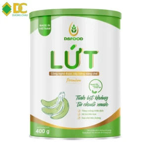 Bột sữa gạo lứt hữu cơ - Tinh bột kháng (Lon 400g)