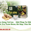 trà gừng túi lọc