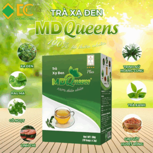 Trà xạ đen MD Queens (Hộp 30g - 10 túi lọc)