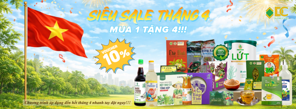 🌿🔥 KHUYẾN MẠI THÁNG 4 – MUA LÀ CÓ QUÀ CÙNG DƯƠNG CHÂU 🔥🌿 Tháng 4 này, Dương Châu mang đến hàng loạt ưu đãi hấp dẫn cho các sản phẩm dinh dưỡng – chăm sóc sức khỏe cho cả gia đình 💚 🎯 1. BỘT GẠO LỨT KHÔNG ĐƯỜNG / ÍT ĐƯỜNG / TINH BỘT KHÁNG CHUỐI 👉 Mua 1 tặng ngay: 1 mật hoa dừa tươi 330ml hoặc 2 sữa dừa 330ml Hoặc 🎁 nhận Voucher 10% cho đơn hàng kế tiếp! 🎯 2. BỘT GẠO LỨT NANO / THV / TẢO XOẮN 👉 Mua 1 tặng: 2 mật hoa dừa tươi hoặc 4 sữa dừa Hoặc 🎁 nhận Voucher 10% cho đơn hàng kế tiếp! 🎯 3. SET TRÀ HOA VÀNG & SẢN PHẨM CẬN DATE (T4/2026) 👉 Mua 1 tặng 1 ⏰ Áp dụng đến khi hết hàng 🎯 4. ĐẶC BIỆT – MẬT HOA DỪA TƯƠI 330ML 👉 Mua 12 chai tặng ngay 4 chai sữa dừa 🎯 5. ƯU ĐÃI CHO CÁC SẢN PHẨM KHÁC (Sokfarm, trà thảo mộc SADU, Dalahouse, MDQueen, Vietcoco, chè búp tím, hạt dinh dưỡng…) 👉 Đơn hàng từ 190.000đ 🎁 Tặng ngay 1 trà sữa 330ml 👉 Inbox ngay để được tư vấn combo phù hợp và nhận ưu đãi tốt nhất nhé! 🌿 Dương Châu – Đồng hành cùng sức khỏe mỗi gia đình Việt 🌿 ---------------------------------------- Công ty TNHH Đầu tư Thương mại & Dịch vụ Dương Châu 🏠 Địa chỉ: Cửa hàng 1: 24T2 Hoàng Đạo Thúy, Trung Hòa, Cầu Giấy, Hà Nội Cửa hàng 2: 81 Bình Minh, xã Bình Minh, Hà Nội ☎ Hotline : 086.68.222.35 🌐 Website: https://duongchau.com.vn/ 🛒 Tiktok: https://www.tiktok.com/@cuahangsuckhoeduongchau 🛒 Shopee: https://shopee.vn/duongchau_store ☎ Zalo: 086.68.222.35 #DuongChau #dc #mualacoqua #uudaihapdan #dinhduong #thucphamdinhduong #thuanchay